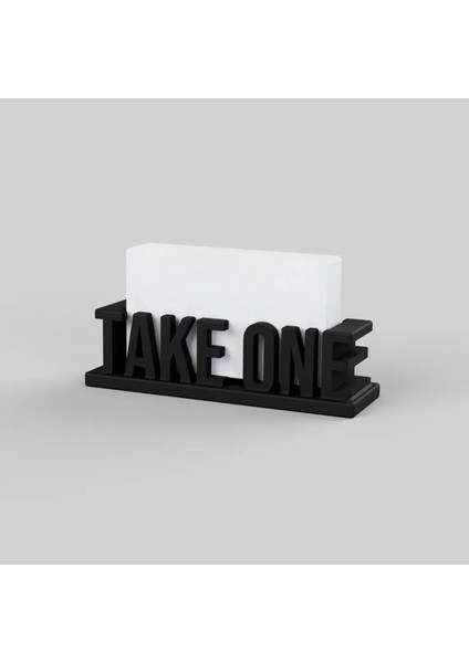 “take One” Yazılı Kartlık Kutusu