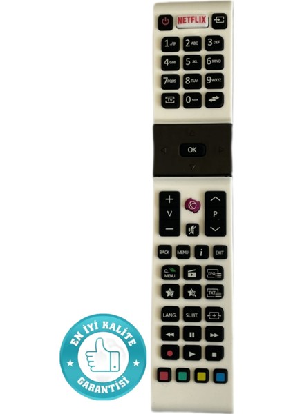 Kumanda Toshiba Kumanda Store Regal RCA49130 Netflix Tuşlu LCD LED ile Tv Kumanda 18582
