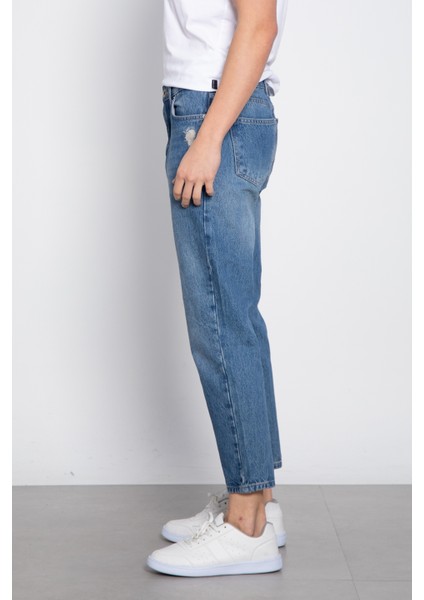 Boyfriend Jean Pantolon Mavi T. fırsatları