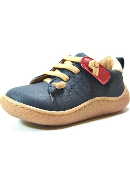504 Hakiki Deri Lacivert Ortopedik Erkek Bebek Sneaker Ayakkabı fiyatları