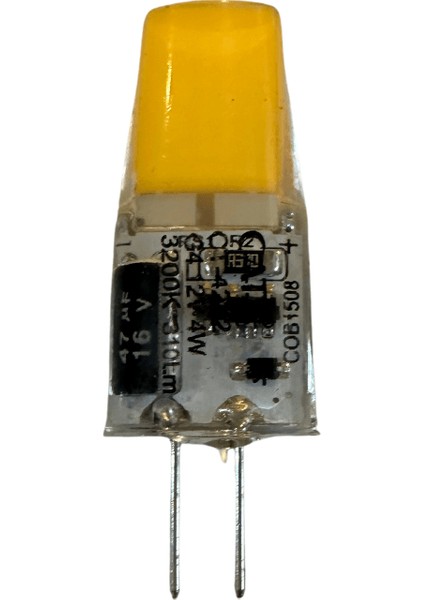CT-4252 4W 12V 3200K (Günışığı) G4 Duylu Kapsül Ampul (8 Adet)