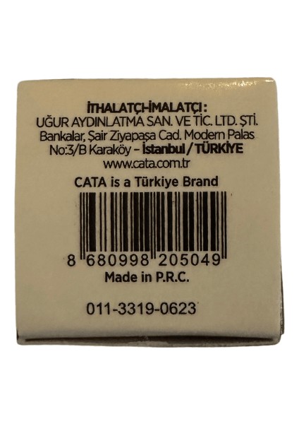 CT-4252 4W 12V 3200K (Günışığı) G4 Duylu Kapsül Ampul (8 Adet)