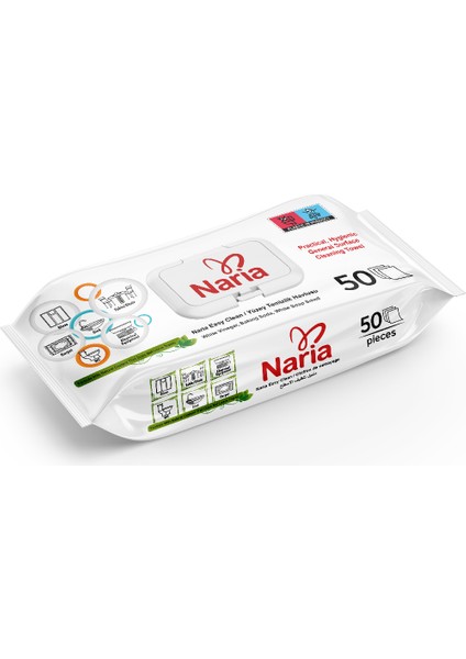 Yüzey Temizlik Havlusu 3X50 (150 Yaprak)