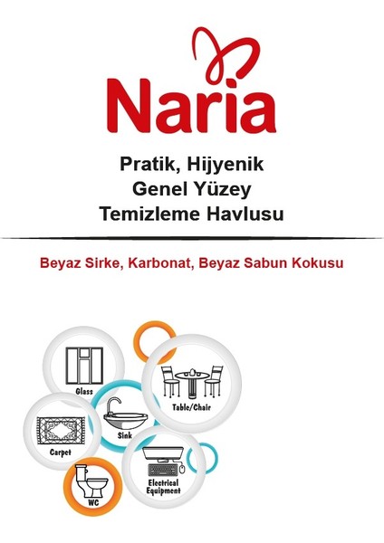 Yüzey Temizlik Havlusu 3X50 (150 Yaprak)