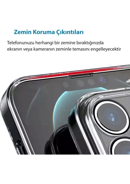 Apple iPhone 15 Plus(6.7") Kılıf Şeffaf Kamera Korumalı 1.5mm Yumuşak Silikon