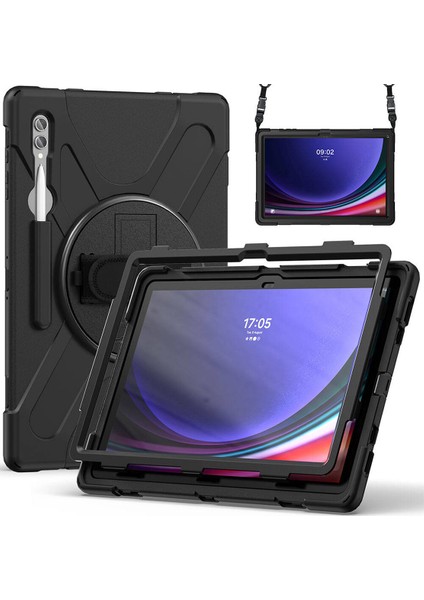Galaxy Tab S9 Ultra Uyumlu Fuchsia Defender Silikon Tablet Kılıfı fiyatları