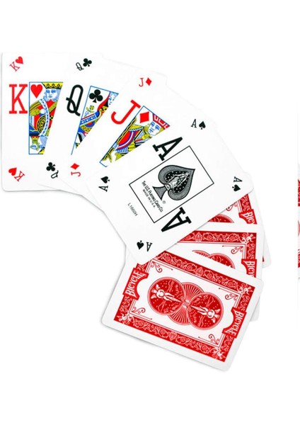 Poker Peek Pro Oyun Kartı-kırmızı deste fırsatları
