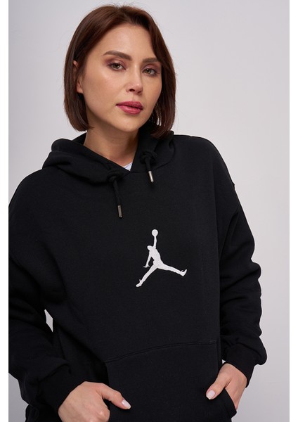 Kadın Jordan Nakışlı Kapüşonlu Sweatshirt