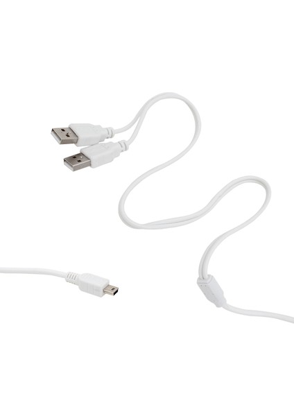 USB 2 x Erkek - Mini USB 5 Pin (2.0V) 1.5 Metre Kablo (81)