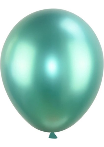 Yeşil Krom Balon 30 Adet
