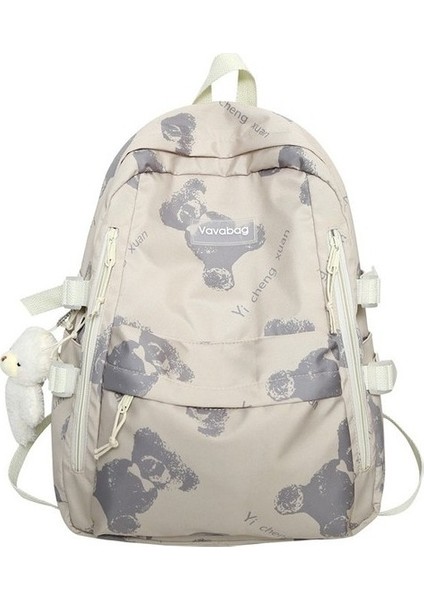 Ohargo 16 Inç Mori Print Bear All-Match Sırt Çantası (Yurt Dışından)