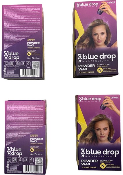 Blue Drop Powder Toz Wax Set Sette 4 Adet Ürün Mevcuttur ( 4 Adet )