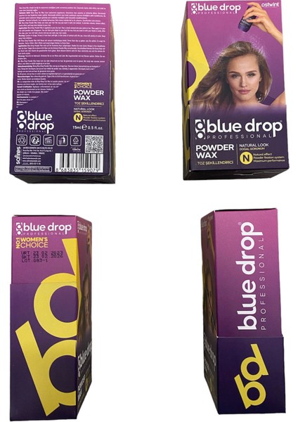 Blue Drop Powder Toz Wax Set Sette 4 Adet Ürün Mevcuttur ( 4 Adet )