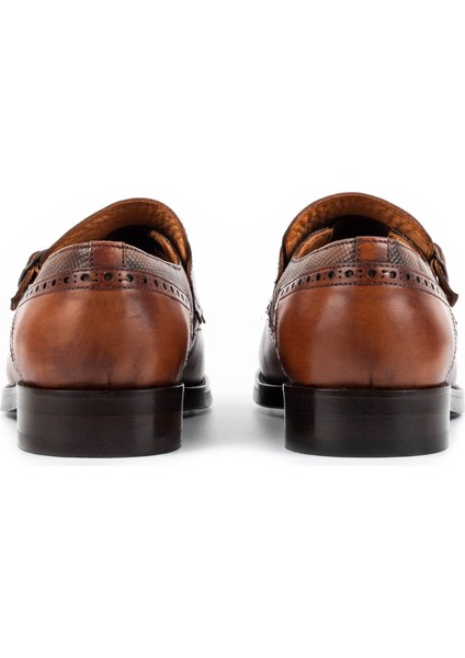Lhotse Microlight Taban Çift Tokalı Hakiki Deri Erkek Klasik Ayakkabı, Monkstrap, Loafer