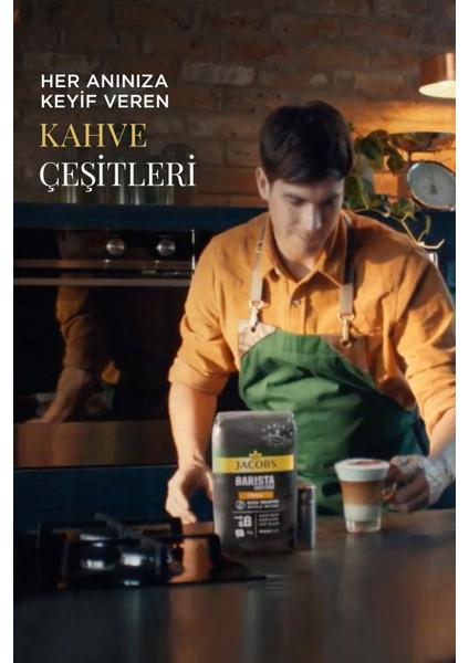 Barista Editions Çekirdek Kahve %100 Arabica Espresso 1 kg x 4 Paket