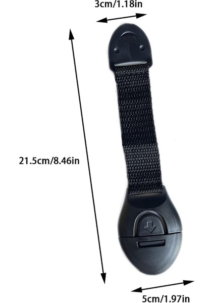 Bebek Emniyet Kilidi Abs Çekmece Emniyet Kemeri Çekmecelerde Çocuk Emniyet Aksesuarları Kullanılabilir (Yurt Dışından) fiyatları