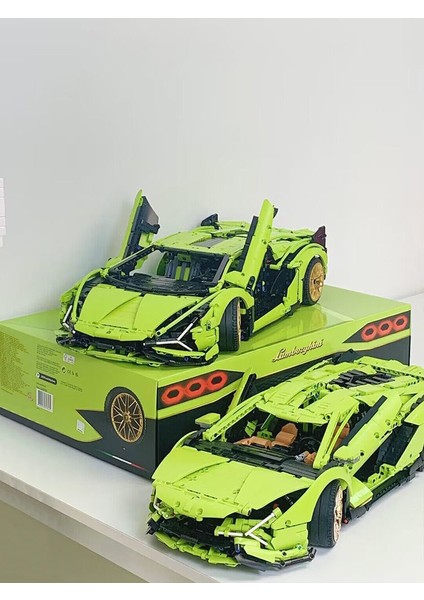 Moc Tasarım Yapı Taşları ile Uyumlu Spor Araba Motosiklet Modeli Bulmaca Montaj Küçük Parçacık Yapı Taşı Oyuncaklar 911 Rsr (Yurt Dışından) modelleri