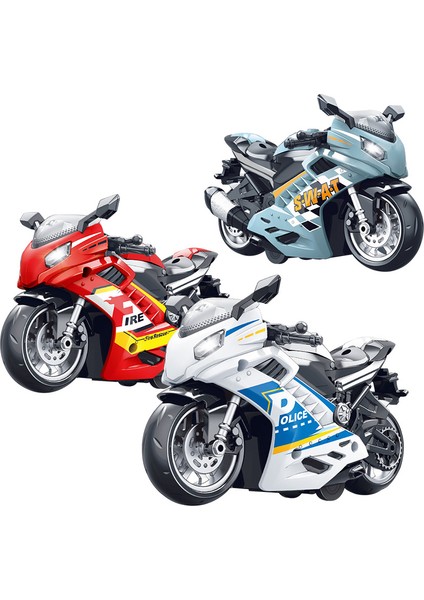 Işıklar ve Sesler, Çocuklar ve Erkek Çocuklar Için Gerçek Motosiklet Oyuncaklarını, Flaş Demir Polis Motosikleti Modelini, Atalet Arabasını, Mavi ve Beyaz Motosikleti Taklit Eder (Yurt Dışından) indirimleri