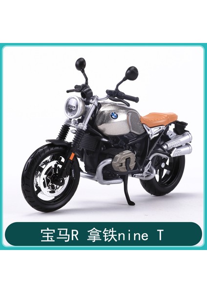 Meritor Şekil 1: 12 Kawasaki Ninja Ducati 1199 Büyük Şeytan Yamaha Motosiklet Modeli Simülasyon Alaşım Bmw Nine Latte (Yurt Dışından)