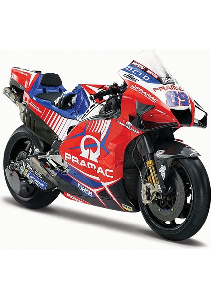 Meritor Picture 1:182021 Sezon Ducati Honda Yamaha Motosiklet Simülasyon Araba Modeli Süsü #21—yamaha Fabrika Yarış Takımı 2022 (Yurt Dışından) indirimleri