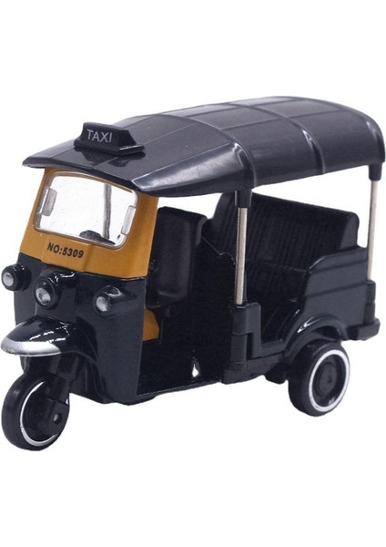 Alaşım Tay Üç Tekerlekli Bisiklet Retro Model Araba Modeli Kek Süsleri Yeni Ekran Kutusu Tay Üç Tekerlekli Bisiklet Mavi (Yurt Dışından)