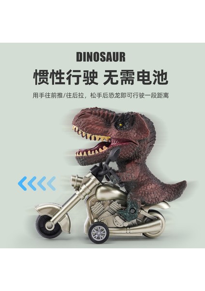 Bebek Eğitici Oyuncaklar Çocuk Oyuncak Araba Modeli Dinozor Simülasyon Atalet Motosiklet Oyuncak Atalet Dinozor Araba Üçgen Sarı (Yurt Dışından) modelleri