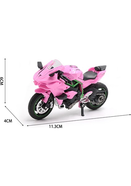 Yeni Simülasyon Motosiklet 1:18 Sichuan Qi Motosiklet Modeli Kek Dekorasyon Süsler Çocuk Oyuncak Motosiklet Pembe (Yurt Dışından) modelleri