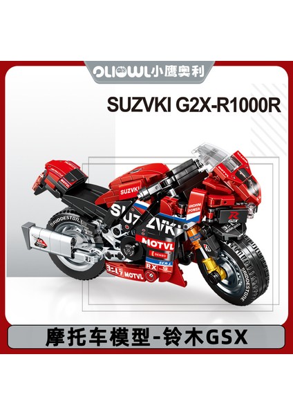 Yapı Taşlarıyla Uyumlu Motosiklet Modeli Çocuk Montajlı Küçük Parçacık Oyuncak Motosiklet Yarışı Kawasaki 10R·440 Parçacıklar (Yurt Dışından) fiyatları