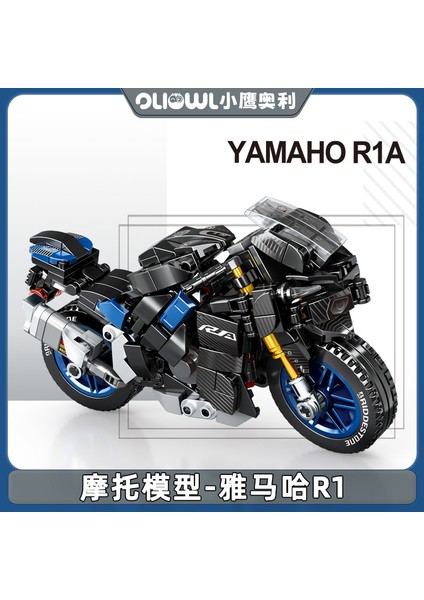 Yapı Taşlarıyla Uyumlu Motosiklet Modeli Çocuk Montajlı Küçük Parçacık Oyuncak Motosiklet Yarışı Kawasaki 10R·440 Parçacıklar (Yurt Dışından) fırsatları