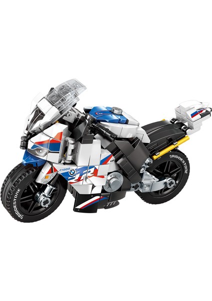 Yapı Taşlarıyla Uyumlu Motosiklet Modeli Çocuk Montajlı Küçük Parçacık Oyuncak Motosiklet Yarışı Kawasaki 10R·440 Parçacıklar (Yurt Dışından) indirimleri
