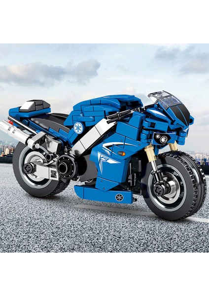 Yapı Taşı Harley Motosiklet Motosiklet Modeli Çocuk Eğitici Montaj Oyuncak Kawasaki Çocuk Hediye Harley Motosiklet [240+ Parçacıklar] (Yurt Dışından)