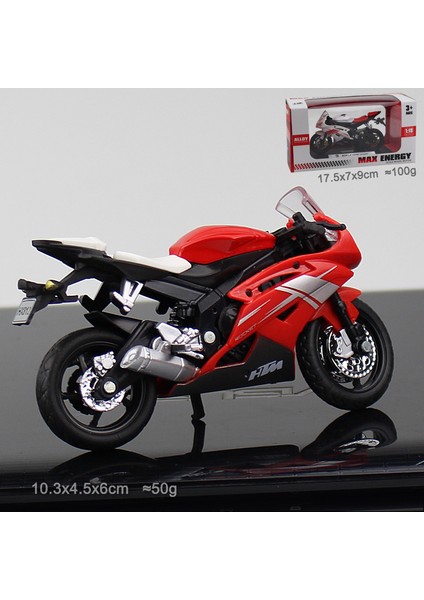 Motosiklet Modeli Pasta Süsleri Alaşım Motosiklet Yaratıcı Dekorasyon Kadın Motosiklet Modeli Oyuncak Araba Ymh Motosiklet Kırmızı (Yurt Dışından)