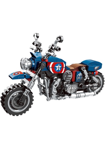 Yapı Taşları Harley Motosiklet Motosiklet Modeli Çocuk Eğitici Montaj Oyuncak Kawasaki Çocuk Hediye B Bmw Motosiklet [302 Parçacıklar] (Yurt Dışından)