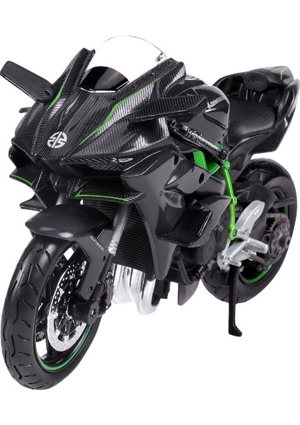 Meritor Şekil 1: 12 Kawasaki Ninja Ducati 1199 Büyük Şeytan Yamaha Motosiklet Modeli Simülasyon Alaşım Ducati 696 Kırmızı (Yurt Dışından)