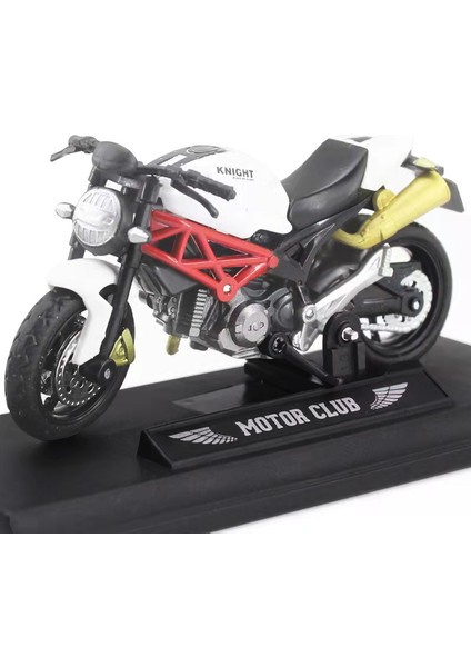 Alaşım Motosiklet Modeli Süsler Simülasyon Yarış Motosiklet Oyuncakları Kek Dekorasyon Süsler Motosiklet Erkek Çocuk Oyuncakları Du Kd (Beyaz) (Yurt Dışından)