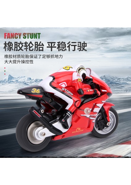 8012 Magic Power 2.4g Atlama Uzaktan Kumandalı Şarj Motosiklet Rc Tam Ölçekli Zarif Yarış Mini Yüksek Hızlı Yeşil Motosiklet (Yurt Dışından) modelleri