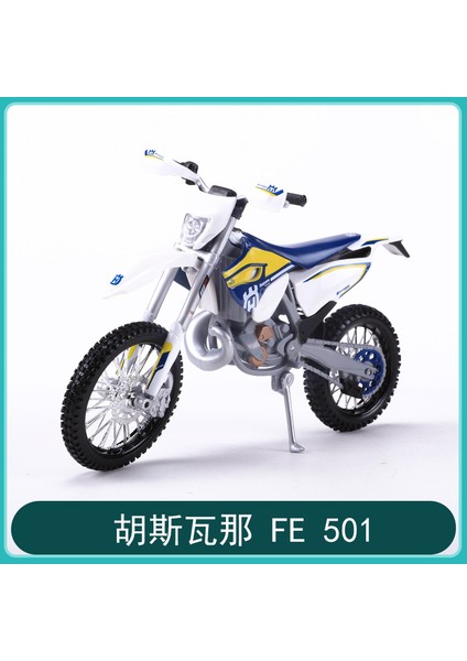 Meritor Şekil 1: 12 Kawasaki Ninja Ducati 1199 Büyük Şeytan Yamaha Motosiklet Modeli Simülasyon Alaşımı Husqvarna Fe 501 (Yurt Dışından)