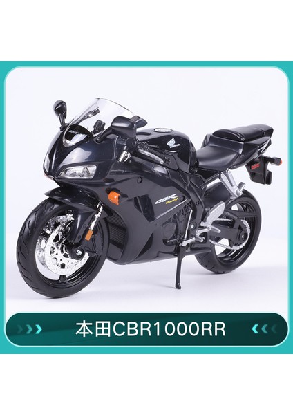 Meritor Şekil 1: 12 Kawasaki Ninja Ducati 1199 Büyük Şeytan Yamaha Motosiklet Modeli Simülasyon Alaşım Honda CBR1000RR (Yurt Dışından)