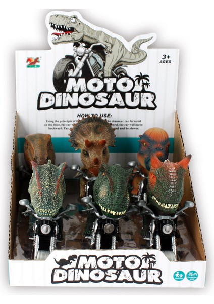 Çocuk Dinozor Şekilli Oyuncak Araba Yeni ve Benzersiz Atalet Hayvan Motosiklet Dinozor Motosiklet Atalet Araba Triceratops (Yurt Dışından) indirimleri