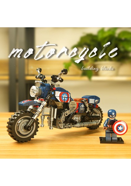 Yapı Taşlarıyla Uyumlu Harley Motosiklet Mekanik 6 Cyclonus Montaj Oyuncakları 8 Erkek Kawasaki Motosiklet Modeli Süsler [tabanlı] Xinbao. At Su Kuşu [255 Adet] (Yurt Dışından)