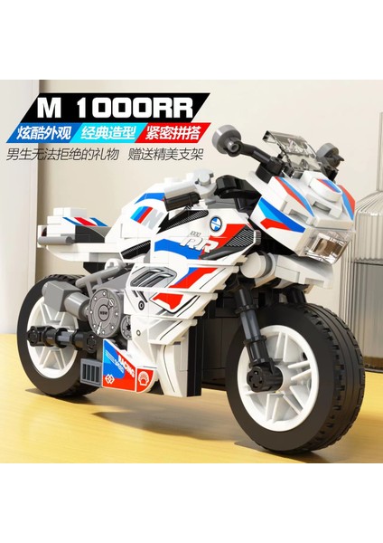 Yapı Taşlarıyla Uyumlu Harley Motosiklet Mekanik 6 Cyclonus Montaj Oyuncakları 8 Erkek Kawasaki Motosiklet Modeli Süsler [tabanlı] Xinbao. At Su Kuşu [255 Adet] (Yurt Dışından)