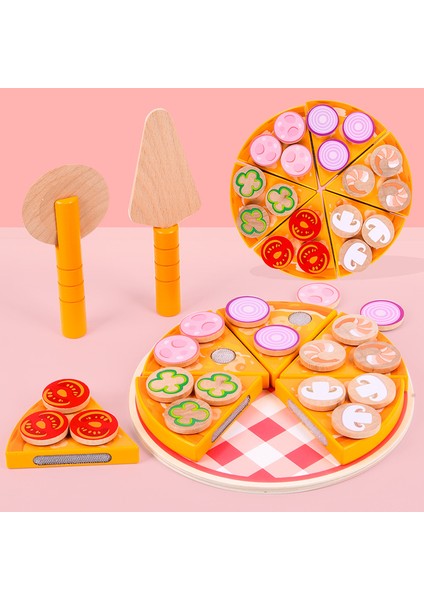 Çocukların Uygulamalı Pizza Yapımı Simülasyon Oyuncakları (Yurt Dışından) modelleri
