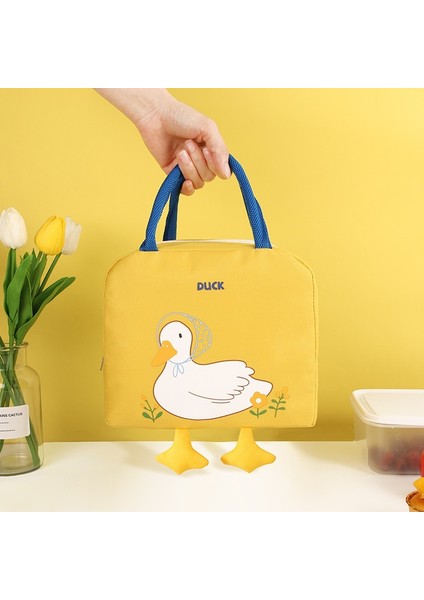 Büyük Kapasiteli Sevimli Taşınabilir Öğle Yemeği Çantası (Yurt Dışından)