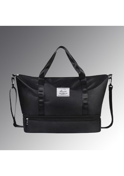 Seyahat Çantası Katlanabilir Büyük Kapasiteli Çanta Spor Çantası Moda Omuz Çantası (Yurt Dışından) fiyatları