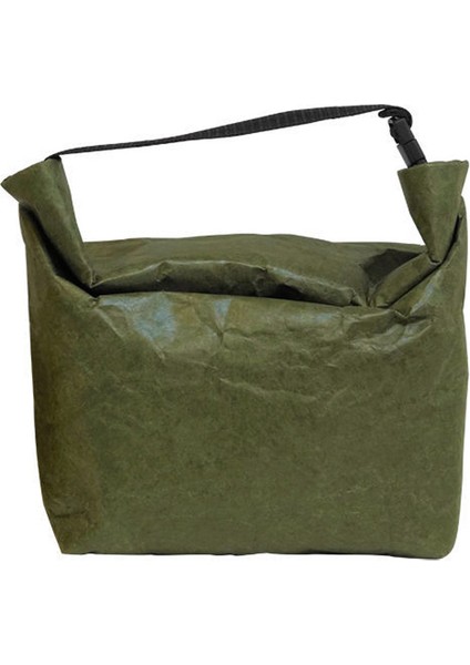 Öğle Yemeği Çantası Kraft Kağıt Öğle Yemeği Çantası Termal Çanta Taşınabilir Öğle Yemeği Kutusu Çantası (Yurt Dışından)