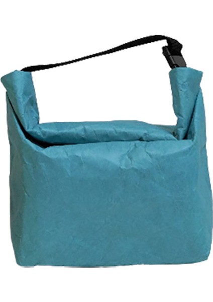 Öğle Yemeği Çantası Kraft Kağıt Öğle Yemeği Çantası Termal Çanta Taşınabilir Öğle Yemeği Kutusu Çantası (Yurt Dışından)