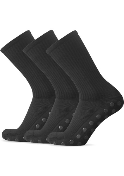 3 Çift Kaymaz Futbol Çorapları Takım Sporları Çorapları (Yurt Dışından) fiyatları