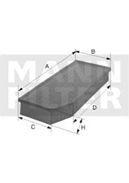 C28037 Bmw 5 G30 520D 2017-2021 Hava Filtresi