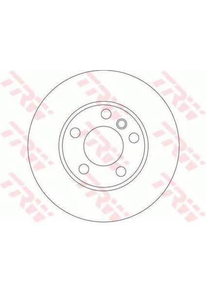 DF4390S Fren Dıskı Ön Bmw 7 E65 E66 E67 01-08 Uyumlu