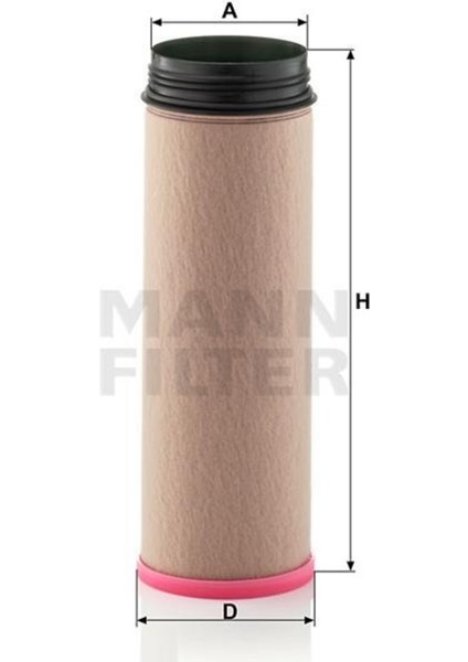 CF1640 ( CF1640) Sekunder Hava Filtresi Man Tga 00=&gt; Uyumlu